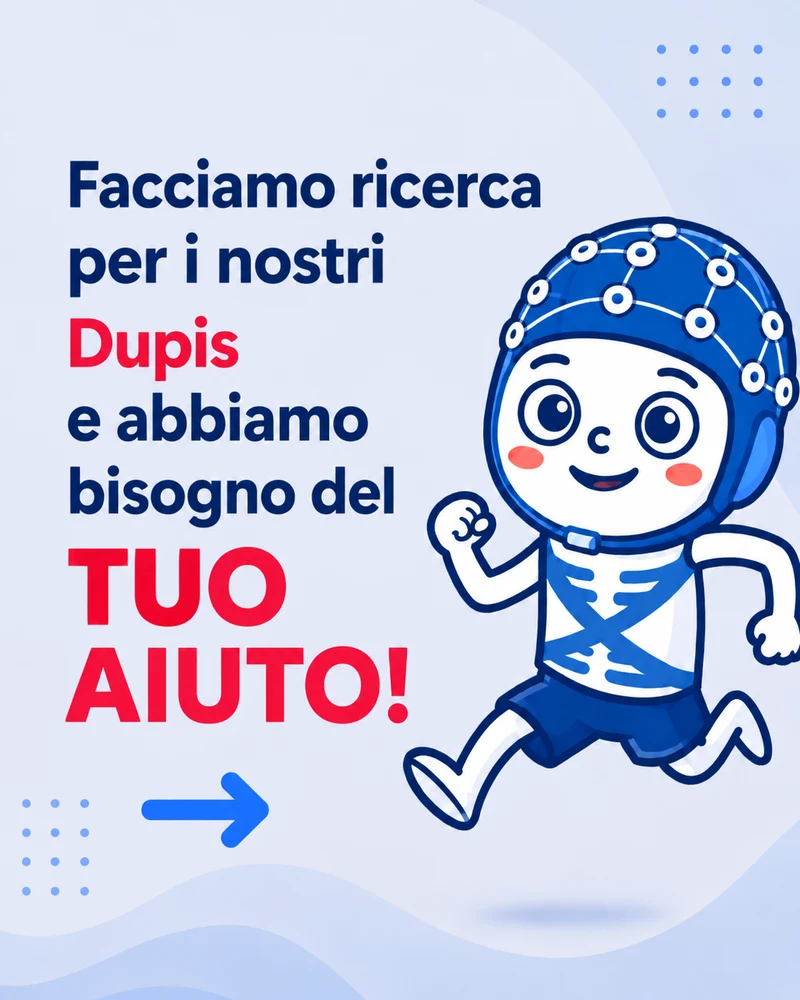 Facciamo ricerca sulla Dup15q e abbiamo bisogno del vostro aiuto.